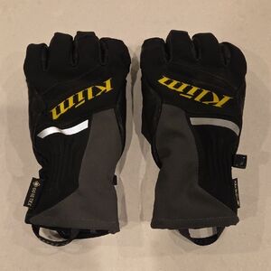 Klim Black and Gray Men's Gloves
